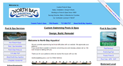 Desktop Screenshot of nbaquatics.com