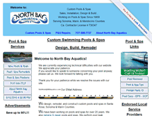 Tablet Screenshot of nbaquatics.com